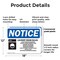Signmission Laundry Room Rules Do Not Overload, 18 in W x Rectangle, Plastic OS-2PACK-NS-P-1218-L-13981 - alternate 5